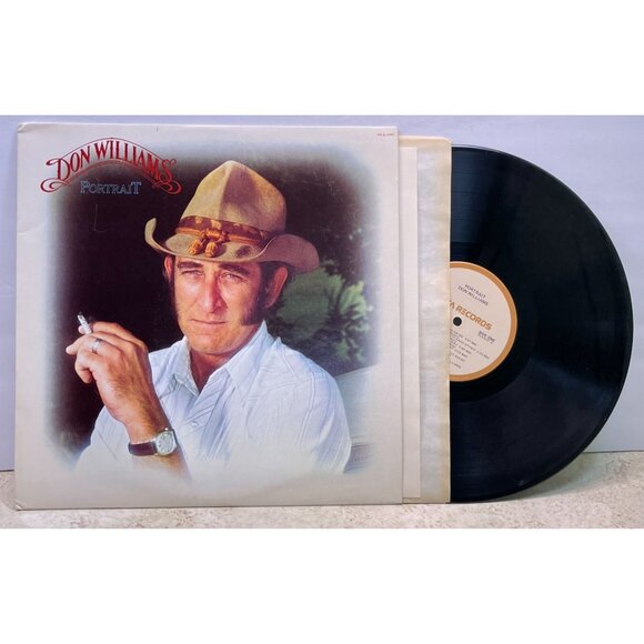 Don Williams Portrait Country Vinyl LP 1979 MCA Records 3192 + Lyric Insert VG+ - Picture 1 of 6